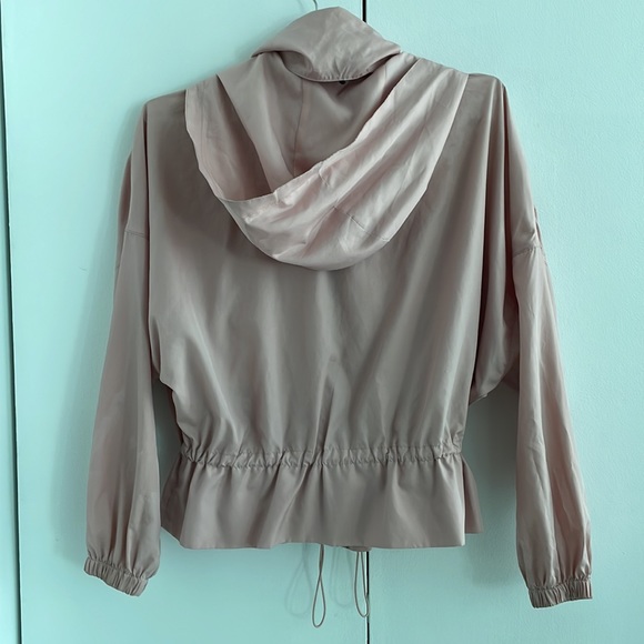 Blush Pink Light Zip Up Jacket by Zara - Picture 3 of 6